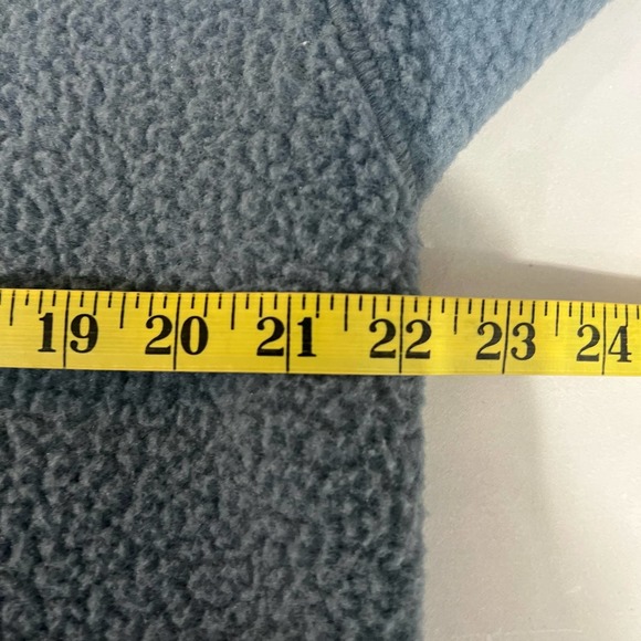 Everlane The ReNew Teddy Oversized Crew Blue Sweatshirt Size S - Picture 6 of 7